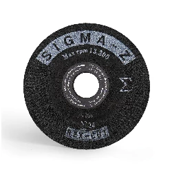Sigma z grinding wheel 5" x 1/4" x 5/8-11 - 24 grit - 730041