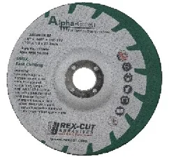 Alpha green cut-off wheel 4 x .045 x 5/8" - type 1 - 860003