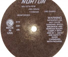 10 x .060 x 5/8 in. obna2 reinf toolroom cut-off wheel a 60 o bna2 t01/41 - 66253149317