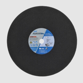 14 x 1/8 x 1 in. railcut norzon iii fastcut rail cut-off wheel 5nz 24 r bna t01/41 - 66253363694