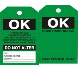 Scaffold ok tags - TB-712