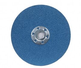 5 in. bluefire fiber locking disc speed-change 24 grit f826p za - 66261138797