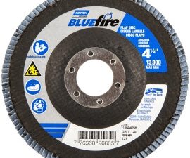 4-1/2 x 7/8 in. bluefire fiberglass flap disc t27 p120 grit r884p2 za - 77696090085