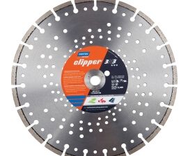 14 in. x 0.118 in. x 1 in.-20 mm clipper 3x3 segmented high-speed blade - 70184647499