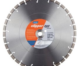 14 in. x 0.125 in. x 1 in.-20 mm clipper duo abrasive segmented high-speed blade - 70184684292