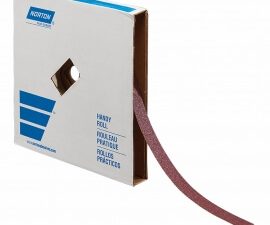 1 in. x 50 yd. metal cloth roll p400 grit r243 ao - 66261136189