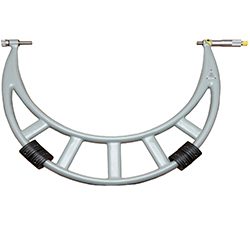 Asimeto 7111241 20-24" interchangeable anvil outside micrometer set - 7111241