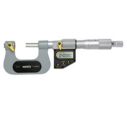 Asimeto 7136011 0-1" ip65 digital screw thread micrometer - 7136011