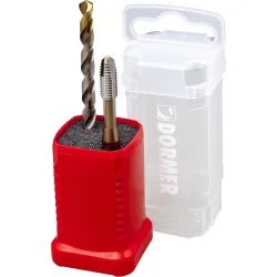 Dormer duo pack tap and drill (e002m12-a00210.2 x 2) iso tap-drill set (2 piece) - 7410816
