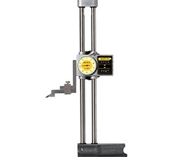 Asimeto 7623181 0-18" double beam digit counter height gauge with hand wheel - 7623181