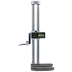 Asimeto 7627120 0-12" double beam digital height gauge with hand wheel - 7627120