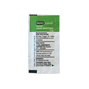 AEROCLEANSE Hand Sanitizer Packet 0.9g 10/bag - ACG10US