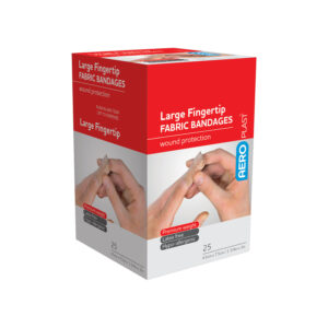AEROPLAST Fabric Large Fingertip Bandage 25/box - AFP450
