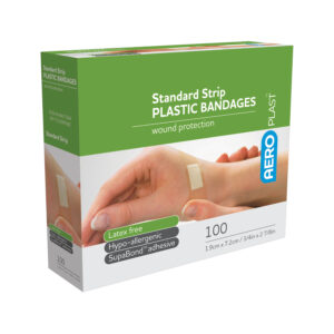 AEROPLAST Plastic Standard Strip 7/8in x 3in pack/25 - AP10125