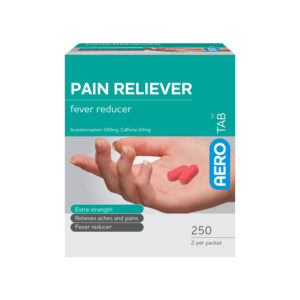 AEROTAB Pain Reliever Tablets 250/box - ATPR250