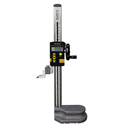 Asimeto 7626240 0-24" x 0.0005" single beam digital height gauge with hand wheel - 7626240