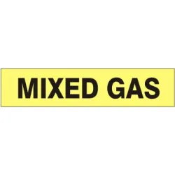 Mixed gas - pipe marker - P-098-A