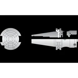 Allied machine & engineering modular basic shank - 02B.40.63L.85