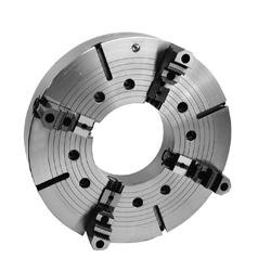 Bison Lathe Chuck 4-Jaw 10" Independent Chuck, 4307-10 - 7-855-1000F