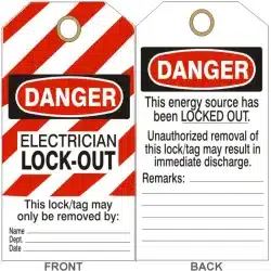 Lockout Tags