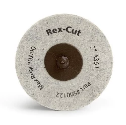 Cotton fiber quick change 3"- a24m grit - 500141