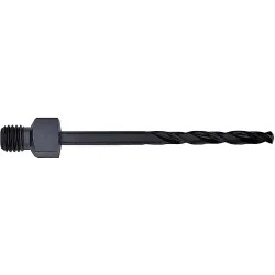 Precision twist drill ts51co5/32 hsco steam tempered long length 135deg nas 965 type d threaded shank drill (ts51co) - 7878255