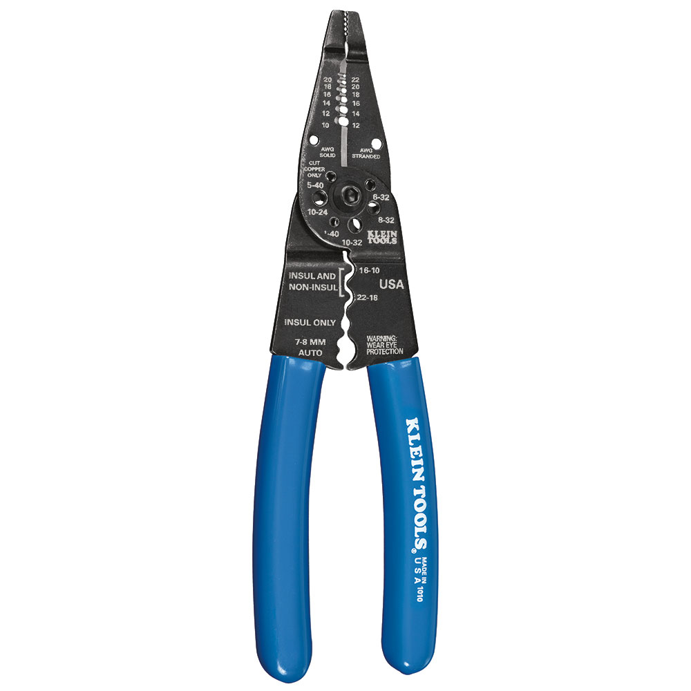 Long Nose Multi Tool Wire Stripper, Wire Cutters, Crimping Tool - KLE 1010