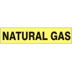 Natural gas - pipe marker - P-100-B