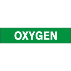 Oxygen - pipe marker - P-106-B