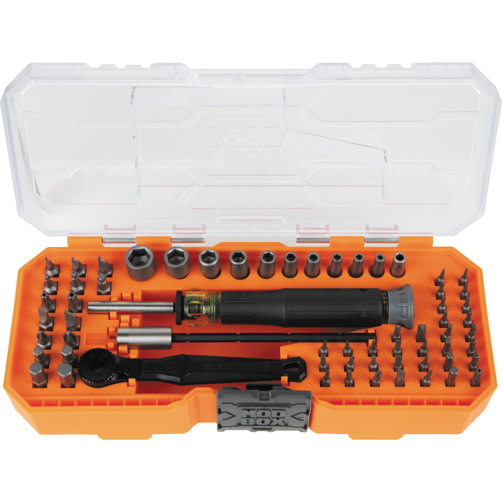 Precision Ratchet and Driver System, 64-Piece - KLE 32787