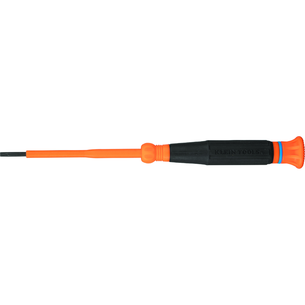 Insulated Precision Screwdriver, 3/32-Inch Slotted, 3-Inch Shank - KLE 6243INS