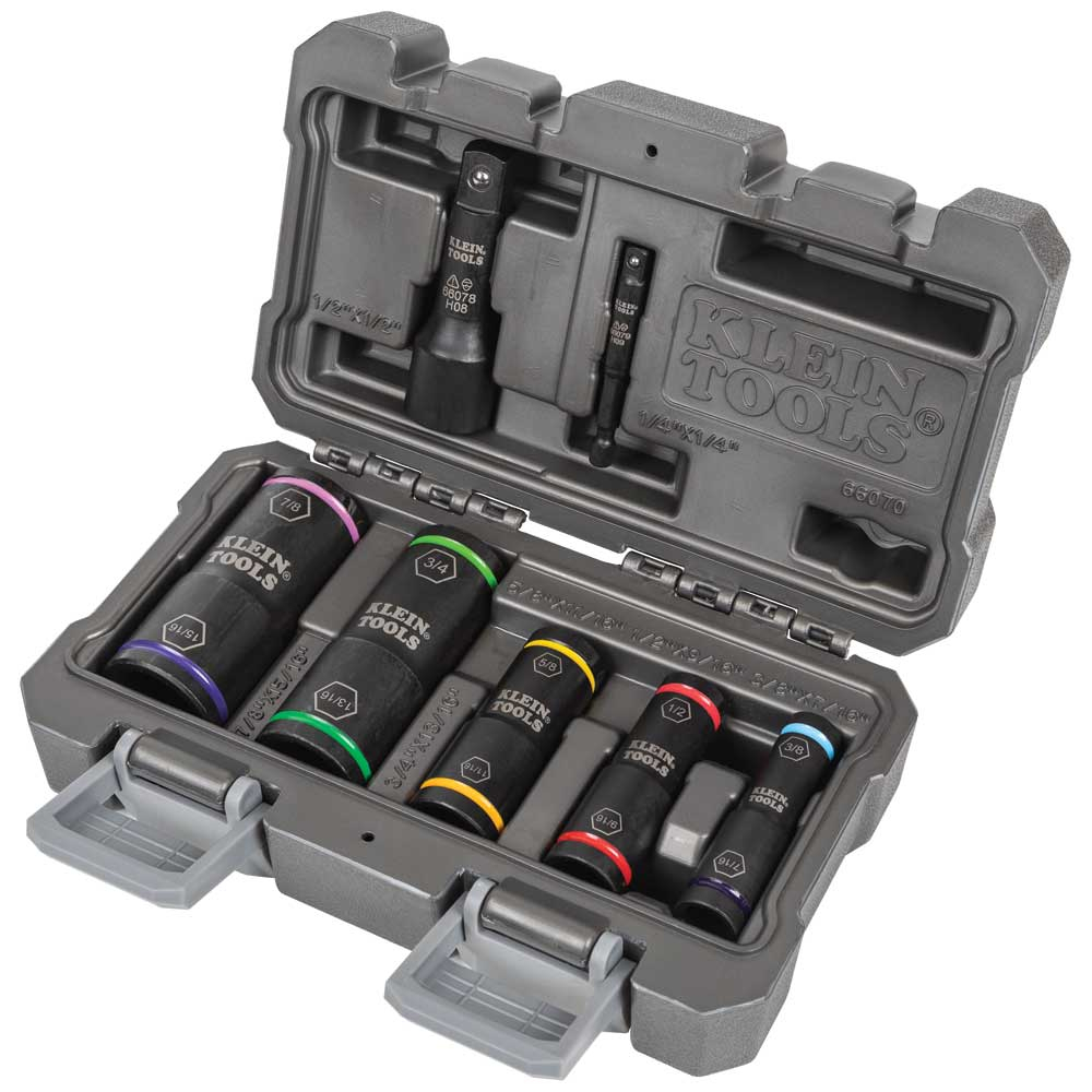 Flip Impact Socket Set, 7-Piece - KLE 66070