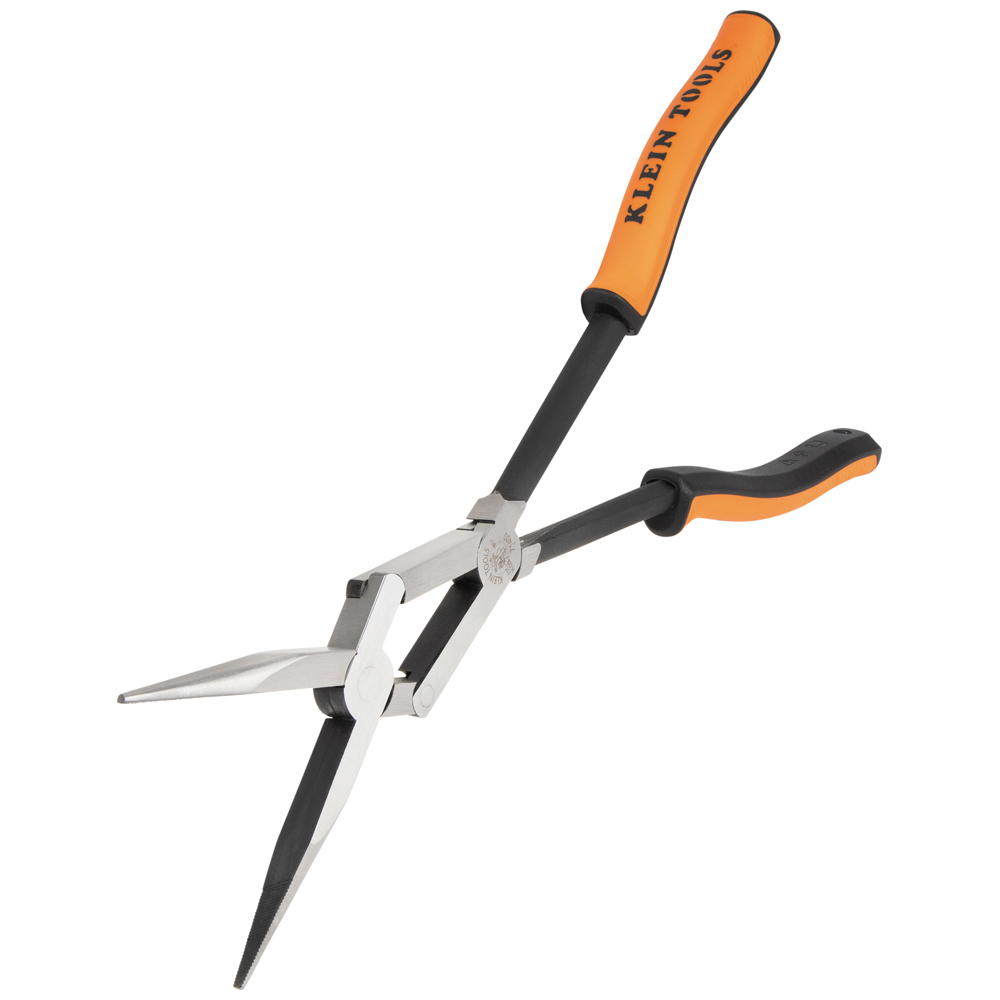 Pliers, Long Reach Needle Nose Pliers, Straight Nose, 13-Inch - KLE 71400