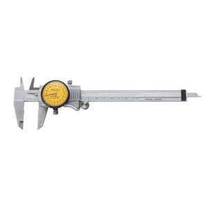 Asimeto 7304085 0-8" x 0.001" aluminum diecast dial caliper - 7304085