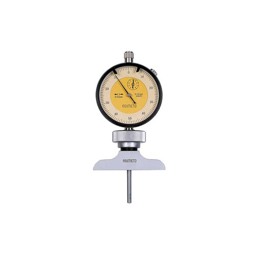 Asimeto 7473041 0-4" interchangeable rod type dial depth gauge - 7473041