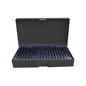 Asimeto 7697010 0.011" - 0.060" 50pc Bright Finish Plus Tolerance Class ZZ Pin Gauge Set - 7697010
