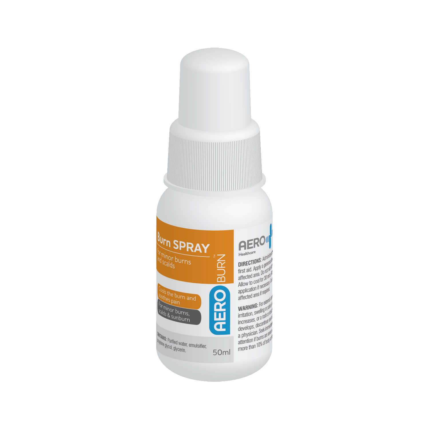 AEROBURN Burn Spray 1.7oz pump - ABS50