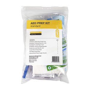 CARDIACT AED Prep Kit in Plastic Bag - AED-PK2US