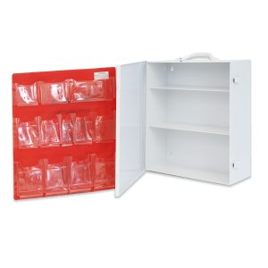 SUREFILL First Aid Metal Cabinet 3 Shelf Empty with pocket (not installed) - AKME3PUS