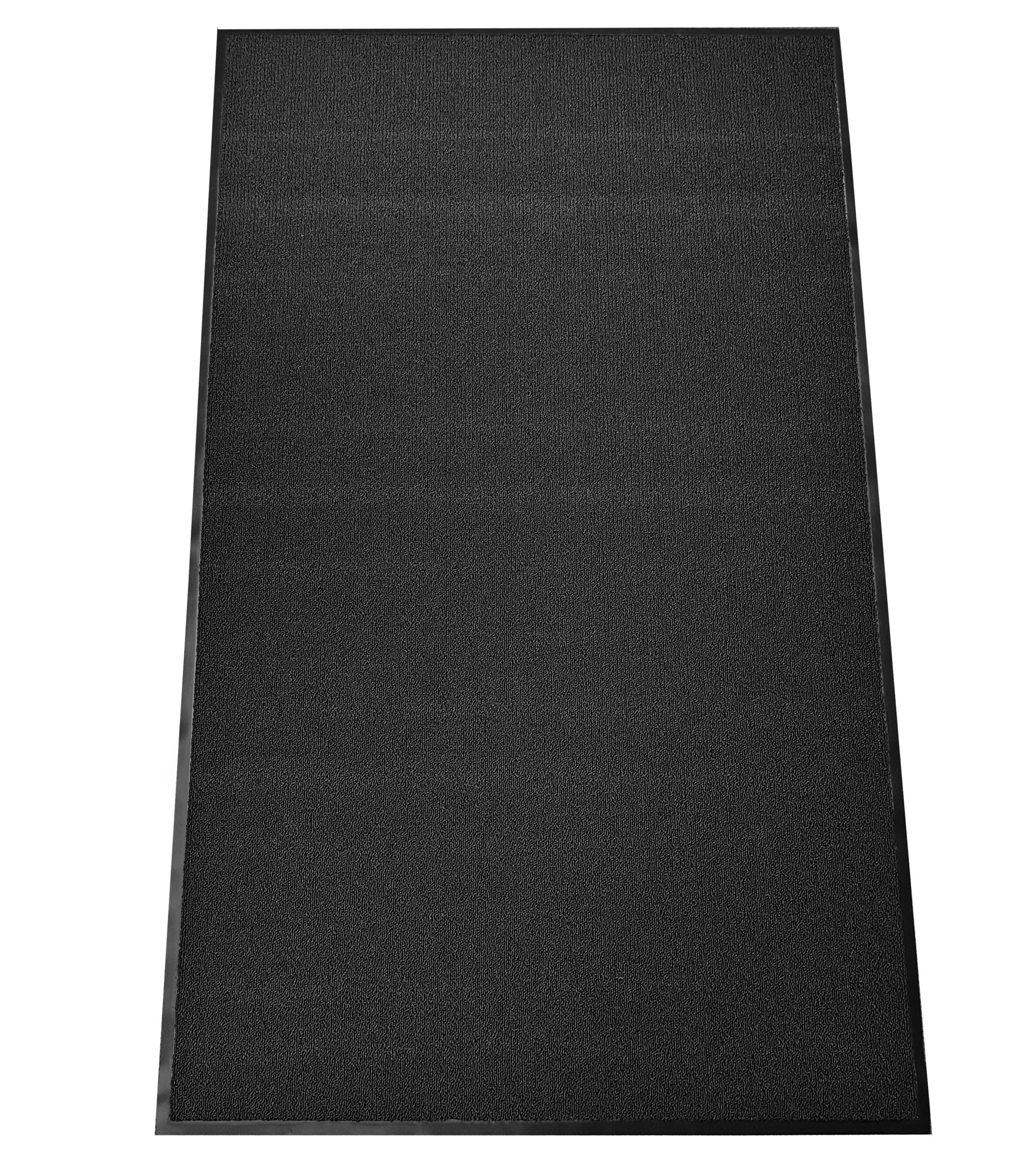 Allure 3'x6' Black Wiper Mat - AU 0036BK
