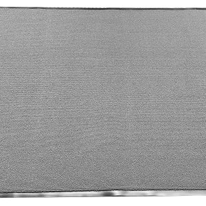Allure 3'x12' Gray Wiper Mat - AU 0312GY