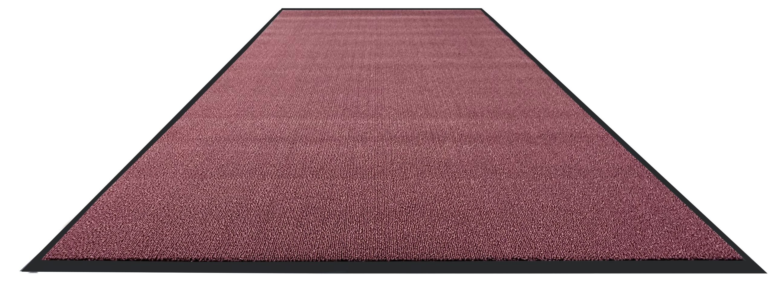 Allure 4' Custom Cut Burgundy Wiper Mat - AUR0048BUC