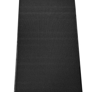Allure 6' Custom Cut Black Wiper Mat - AUR0072BKC