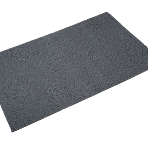 Spaghetti Mat Backed 4'x20' Black Scraper Mat - DE MB42BK