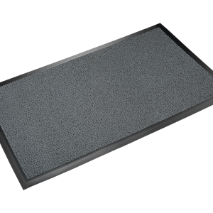 Spaghetti Mat Unbacked 3'x5' Crimped Gray Scraper Mat - DE ME35GY