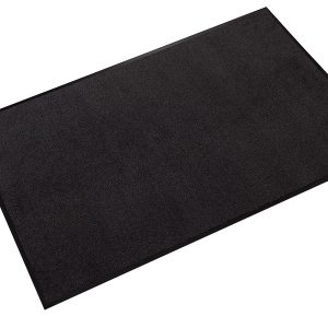 Rely-On Olefin 4'x60' Black Wiper Mat - GSR0048BK