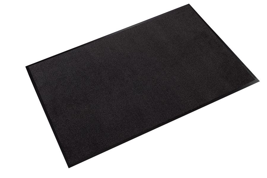 Rely-On Olefin 6'x60' Black Wiper Mat - GSR0072BK