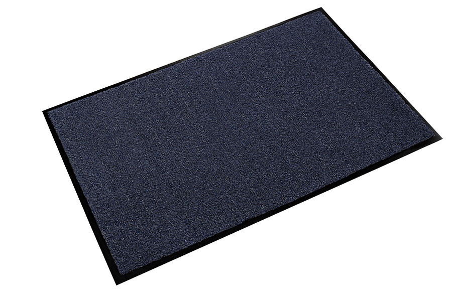 Rely-On Olefin 6' Custom Navy Blue Wiper Mat - GSR0072NBC