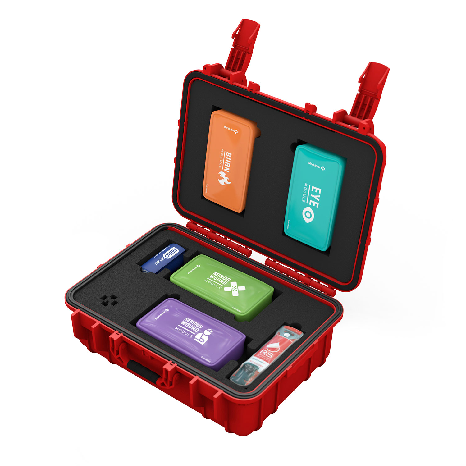 Modulator Trauma Kit - Rugged Hard Case - M610