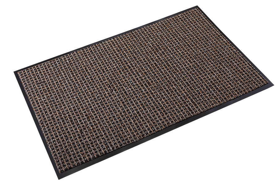 Oxford Elite 2'x3' Black/Brown Scraper/Wiper Mat - OE 0023BR